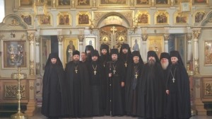 Братия Чуфаровского монастыря 2010